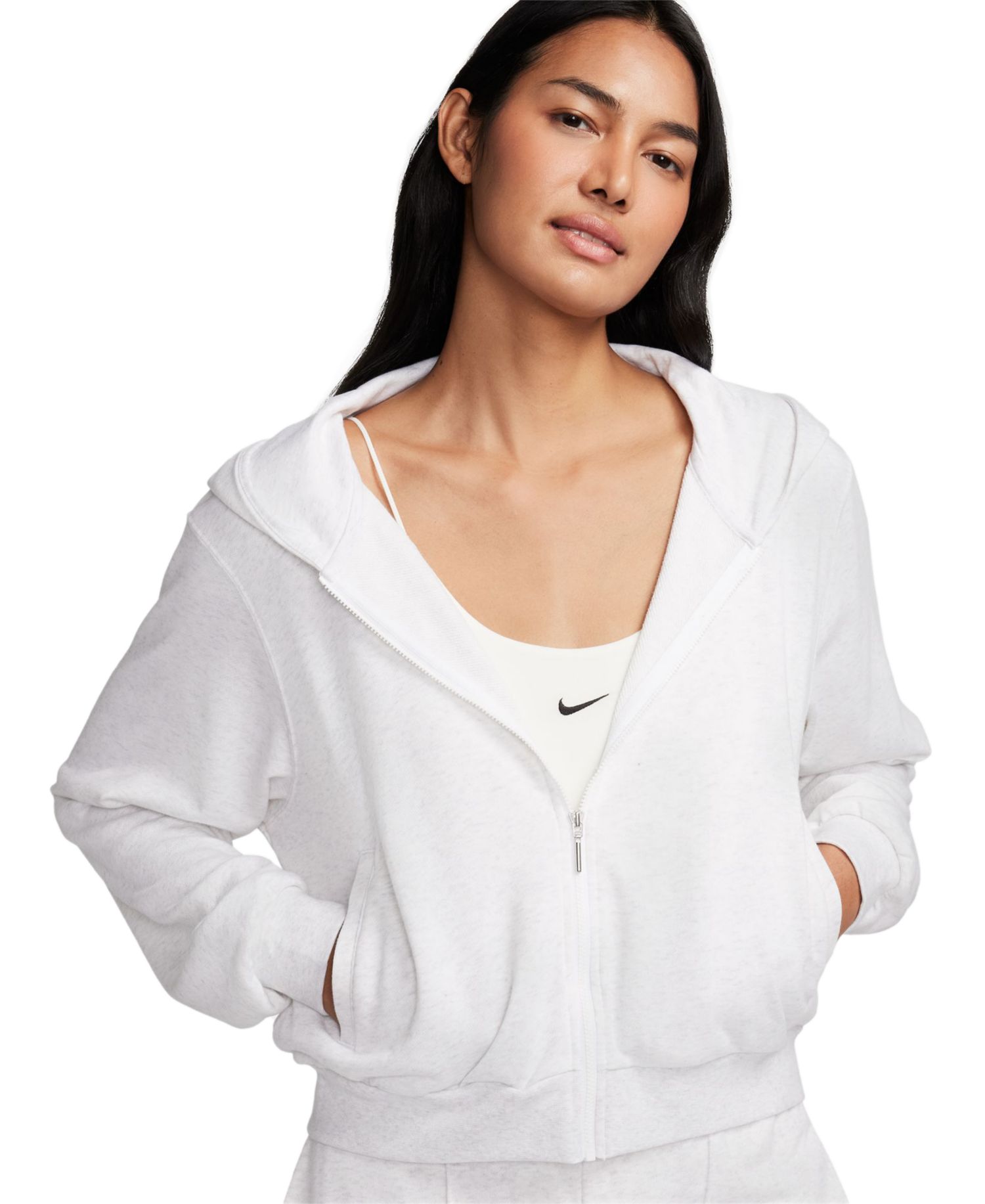 Women's Sportswear Chill Terry Loose-Fit Full-Zip French-Terry Hoodie