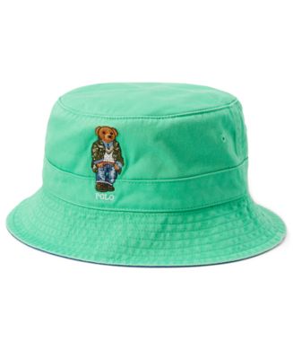 ☆POLO RALPH LAUREN☆ Polo Bear Twill Bucket Hat Red MAPOHGS Polo Ralph Lauren Polo Bear Twill Bucket Hat | Saks Fifth Avenue