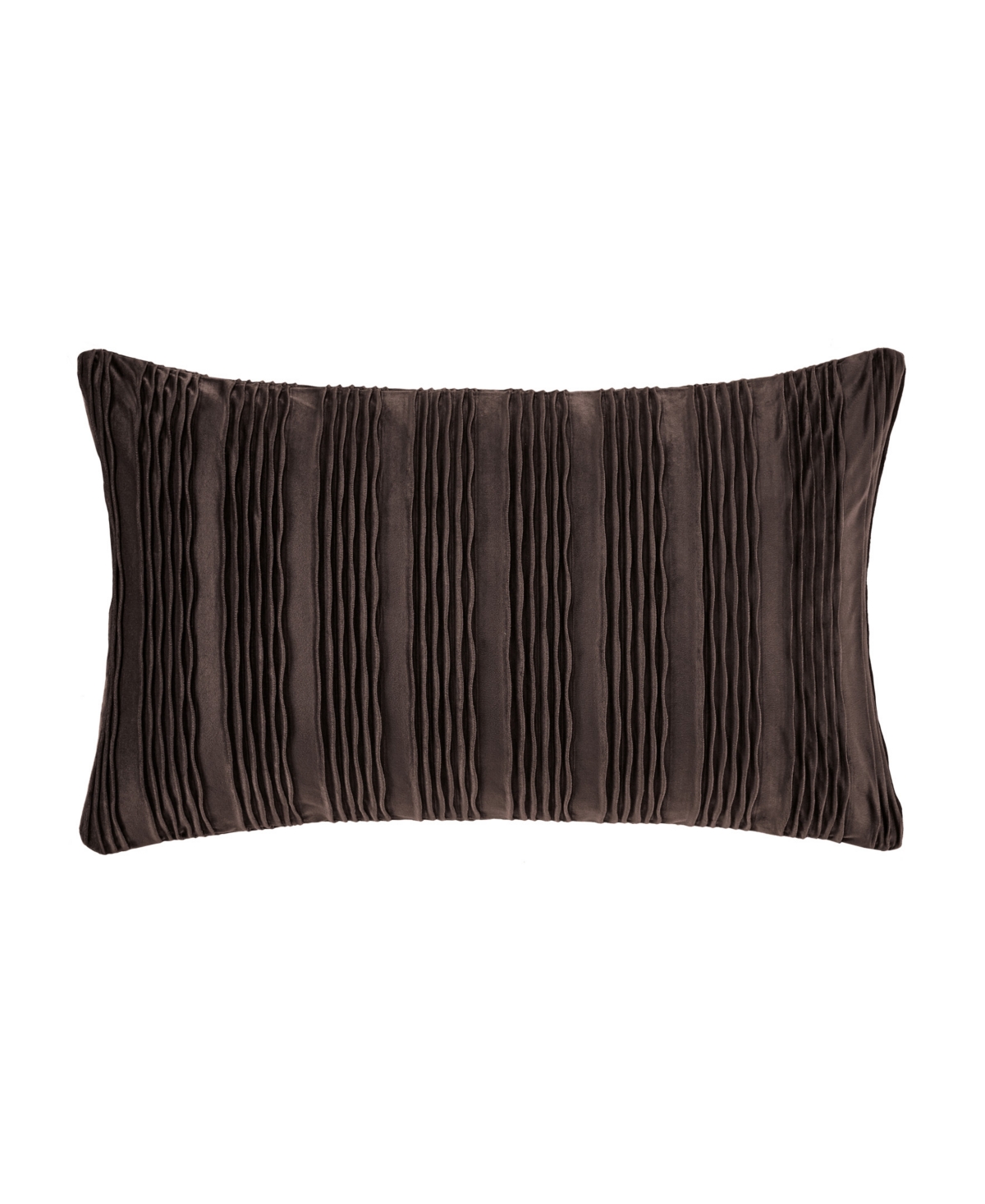 Shop J Queen New York Townsend Wave Lumbar Decorative Pillow Cover, 14" X 40" In Mink