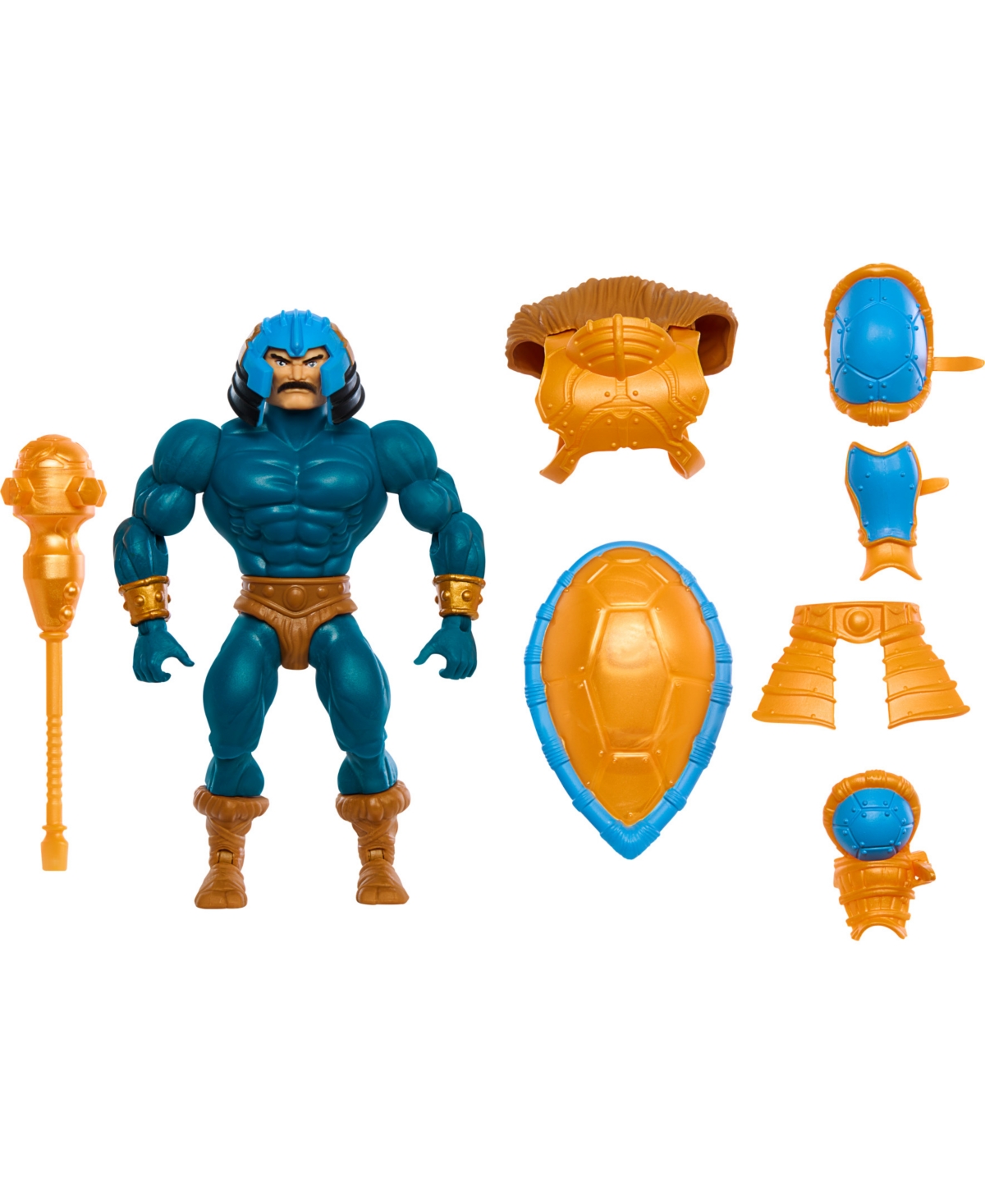 Masters Of The Universe Origins Turtles Of Grayskull Man-at-arms Action Figure Toy In No Color