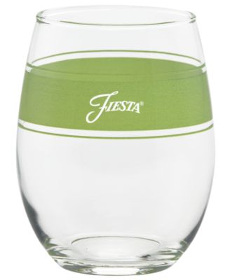Bright Frame 15 Ounce Stemless Wine Glass, Set of 4
