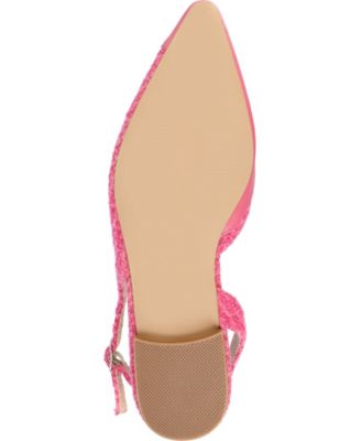 Women's Daphnne Pointed Toe Slingback Flats