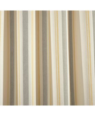 Farmhouse Stripe Yarn Dyed Eco-Friendly Recycled Cotton Window Curtain Panels