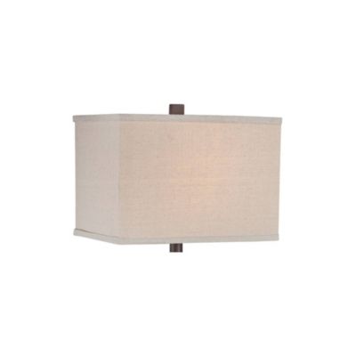 Tahoe Rustic Table Lamp 26" High Natural Stale Rectangular Box Shade for Bedroom Living Room Bedside Nightstand Office Kids House