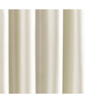 Insulated Grommet 100% Blackout Faux Silk Window Curtain Panel
