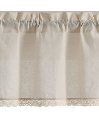 Rosalie Faux Linen Valance
