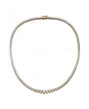 Diamond Tennis Necklace Macy s