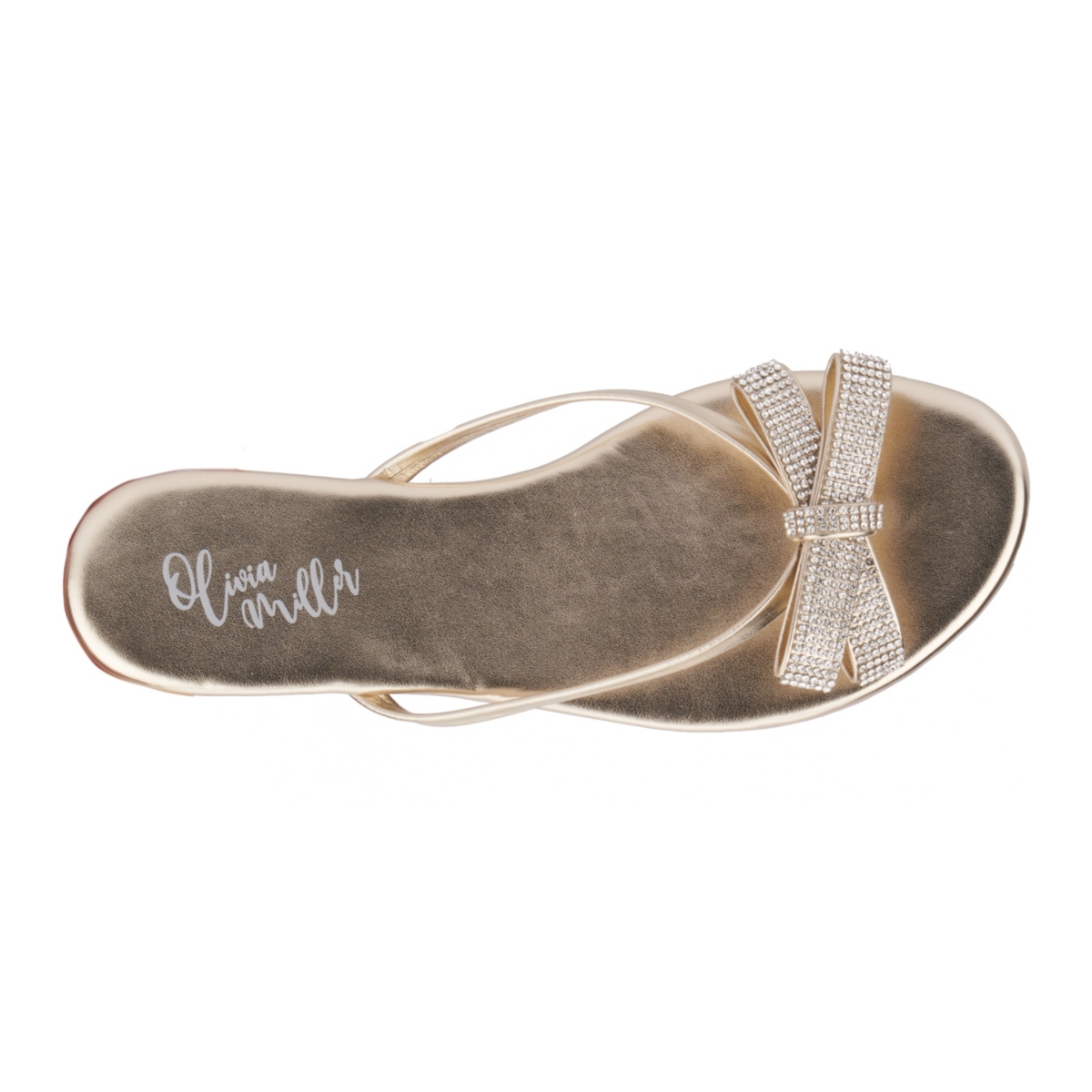 Olivia Miller Women's Frosting Flat Sandal