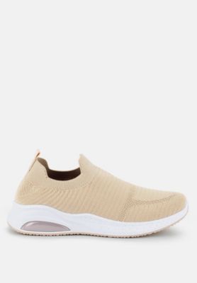 Womens jafna knitted slip on sneakers