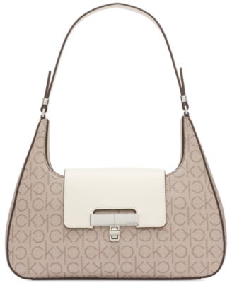 Becky Signature Turnlock Shoulder Bag