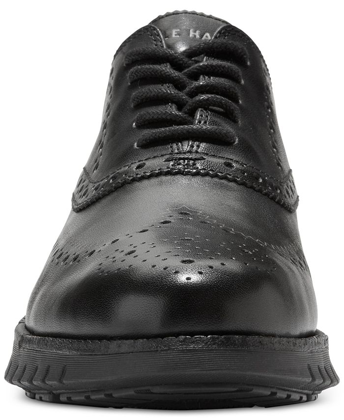 Oxfords De Hombre | Men's ZERGRAND Remastered No Stitch Wingtip Oxfor