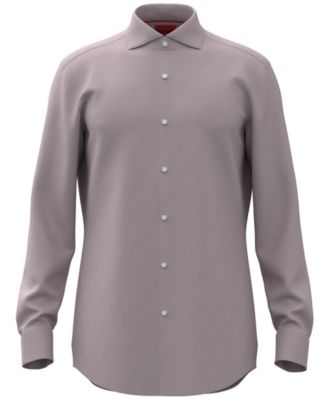 Hugo Boss - Men's Kenno Slim-Fit Diagonal Stripe Dress Shirt