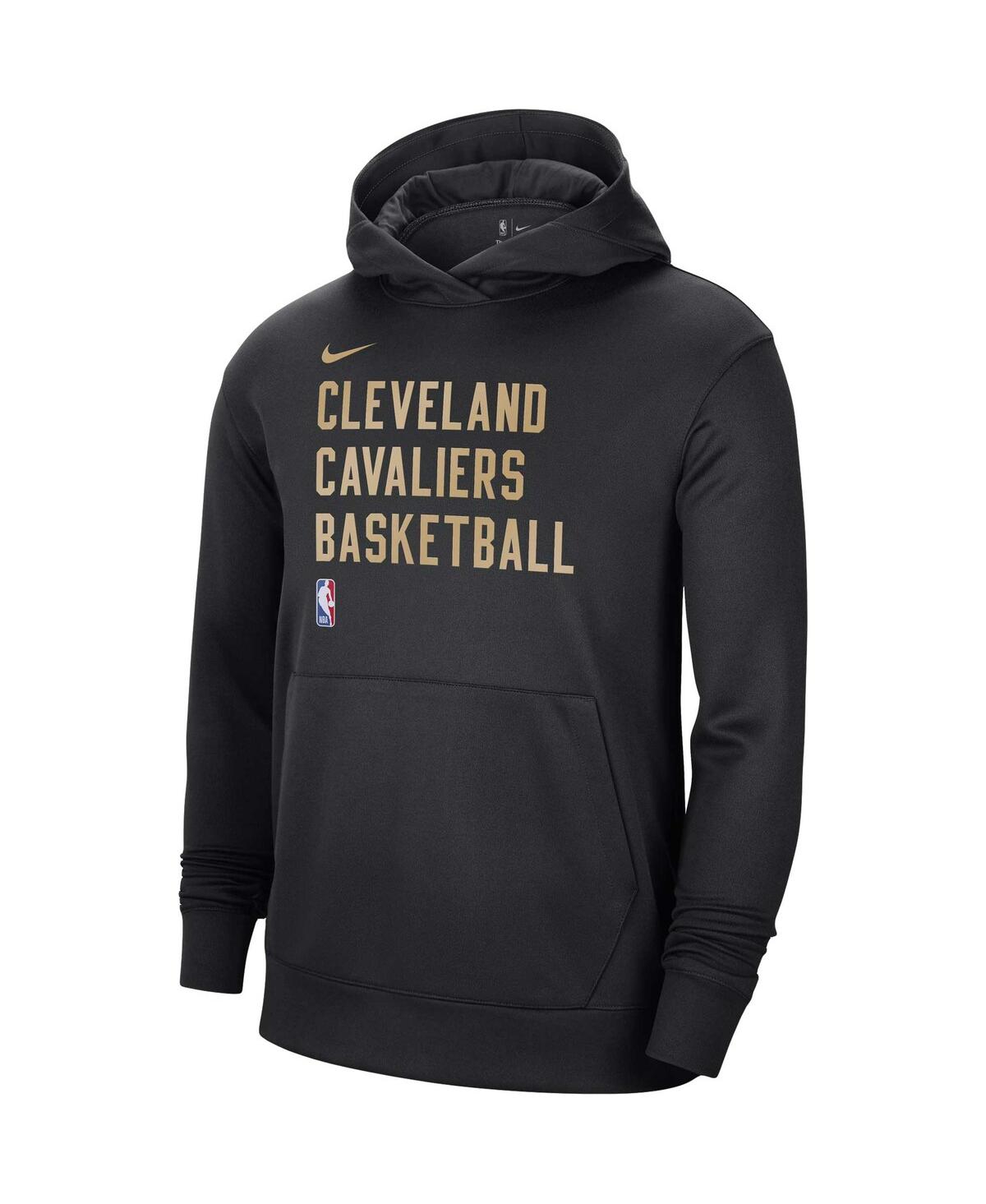 Men's and Women's NikeCleveland Cavaliers 2023/24 Performance Spotlight On-Court Practice Pullover Hoodie - Black