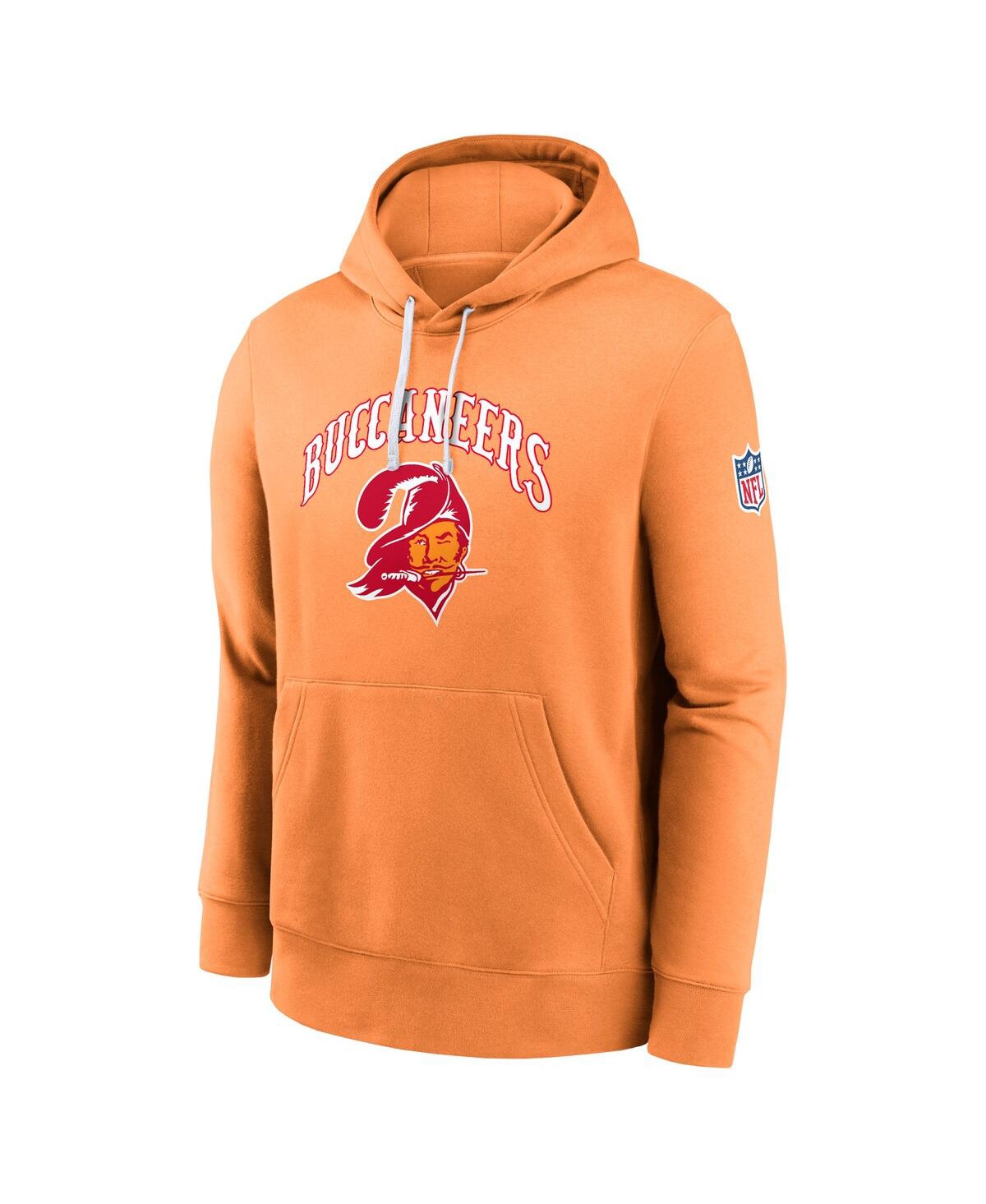 Men's NikeTampa Bay Buccaneers Throwback Club Pullover Hoodie - Orange
