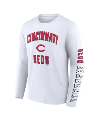 Fanatics Men's Red, White Cincinnati Reds Two-Pack Combo T-shirt Set