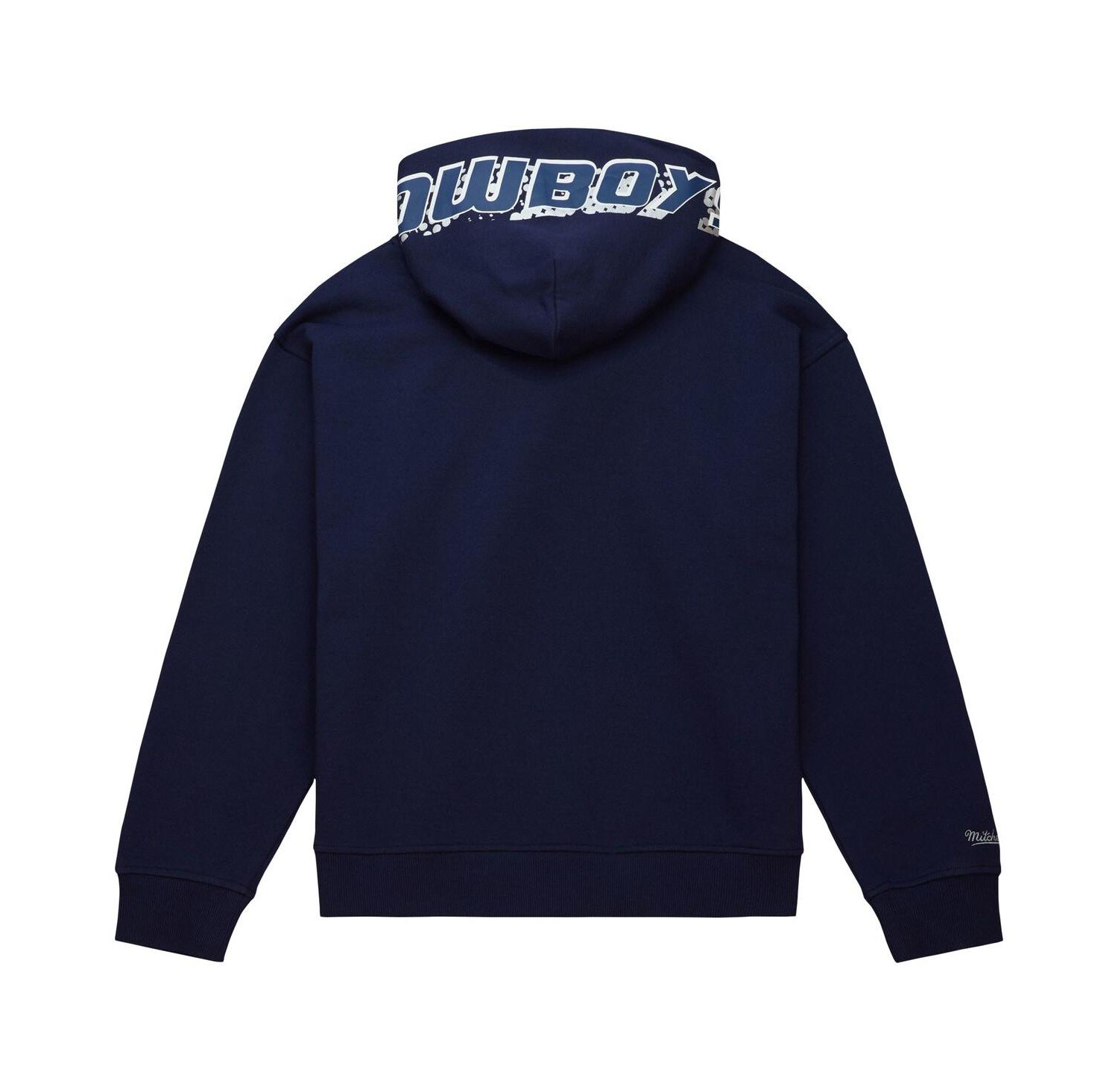 Women's Navy Dallas Cowboys Gridiron Classics Big Face 7.0 Pullover Hoodie