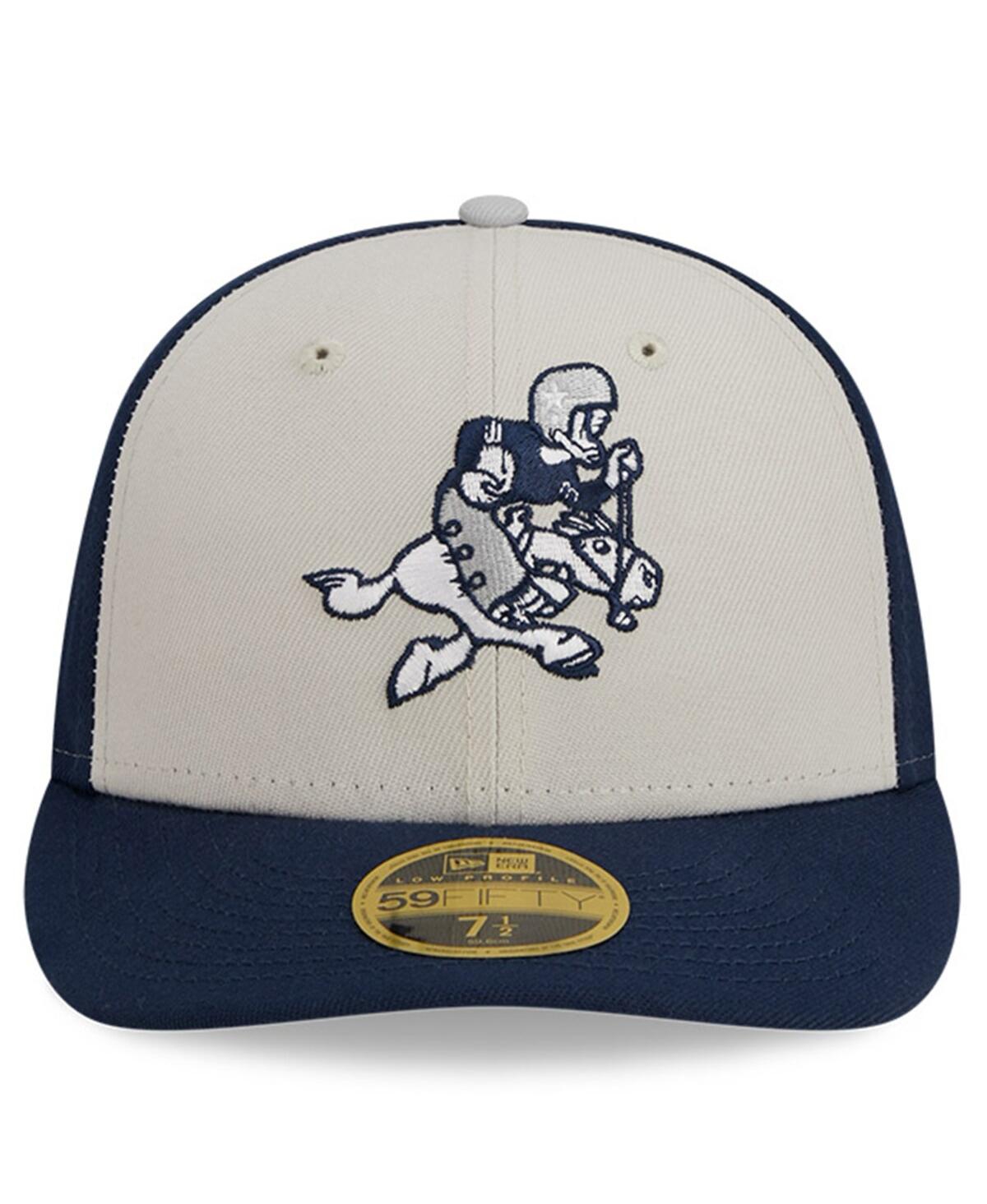 Men's New Era Navy Dallas Cowboys 2023 Sideline Historic Low Profile 59FIFTY Fitted Hat - Navy