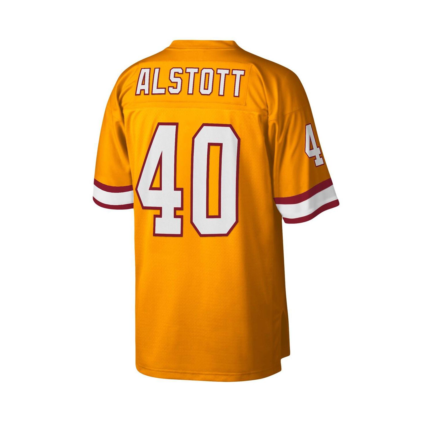 Men's Mike Alstott Orange Tampa Bay Buccaneers Legacy Replica Jersey