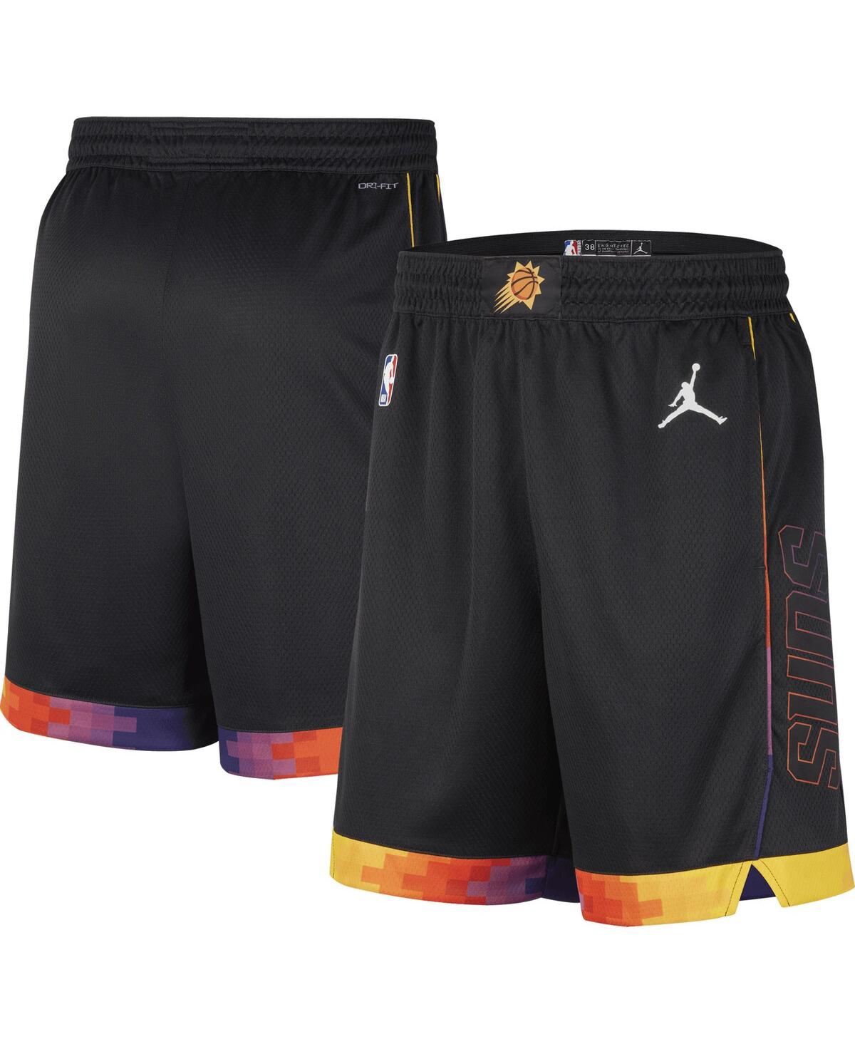 Men's Jordan Black Phoenix Suns 2022/2023 Statement Edition Swingman Performance Shorts - Black