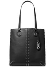 Michael kors black purse macys cheap