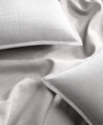 Modern Crosshatch Duvet Cover Set, Full/Queen, Exclusively at Macy’s