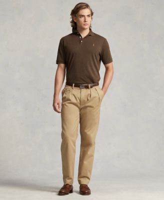Men’s Slim-Fit Soft Cotton Polo Shirt