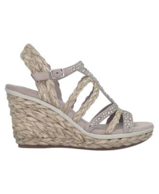 Women's Omalia Raffia Platform Wedge Sandals
