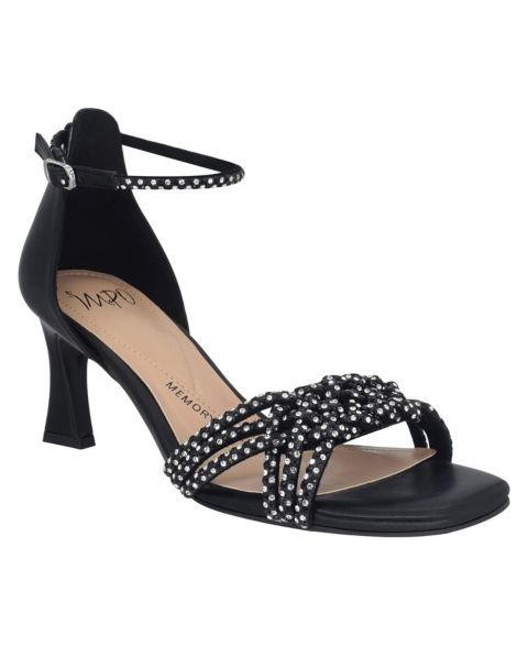 Женские сандалии Impo Ventura Embellished Dress Sandals, цвет: Чёрный