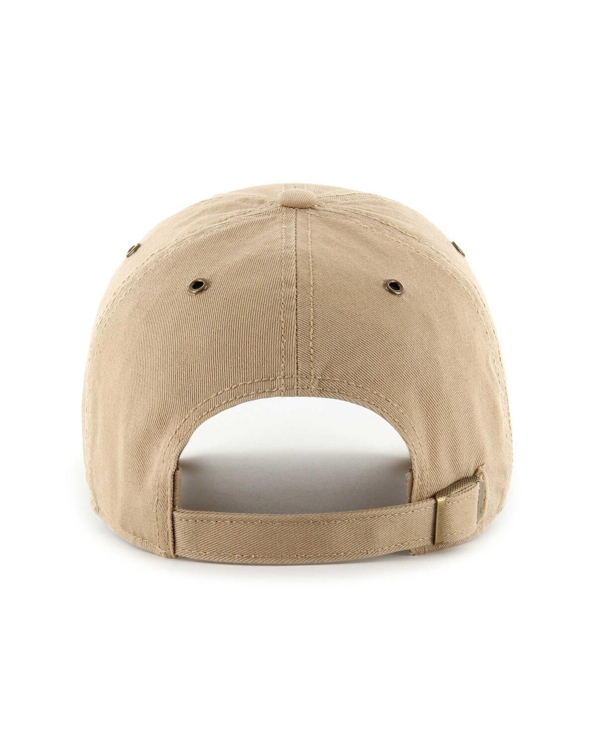 Men's '47 BrandTampa Bay Buccaneers Overton Clean Up Adjustable Hat - Khaki
