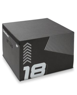 18" Soft Foam Plyometric Box - Jumping Plyo Box for Training and Conditioning