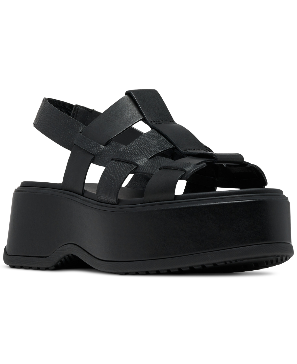 Women's Dayspring Slingback Platform Sandals - Honey White, Black