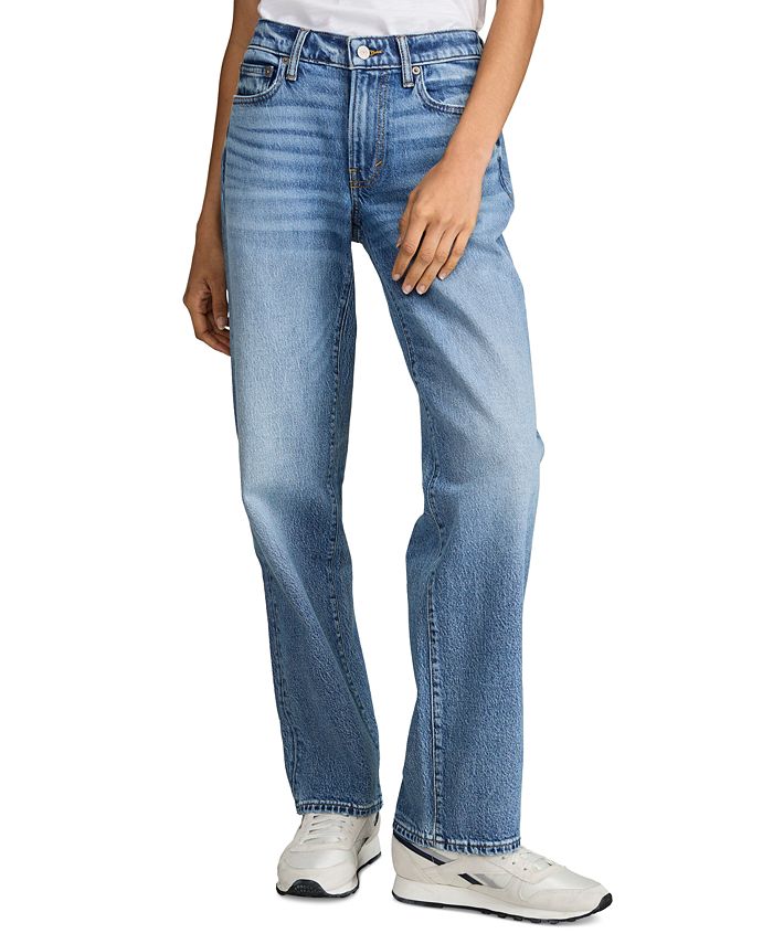 Lucky Brand Women's The Baggy Wide-Leg Jeans - Macy's