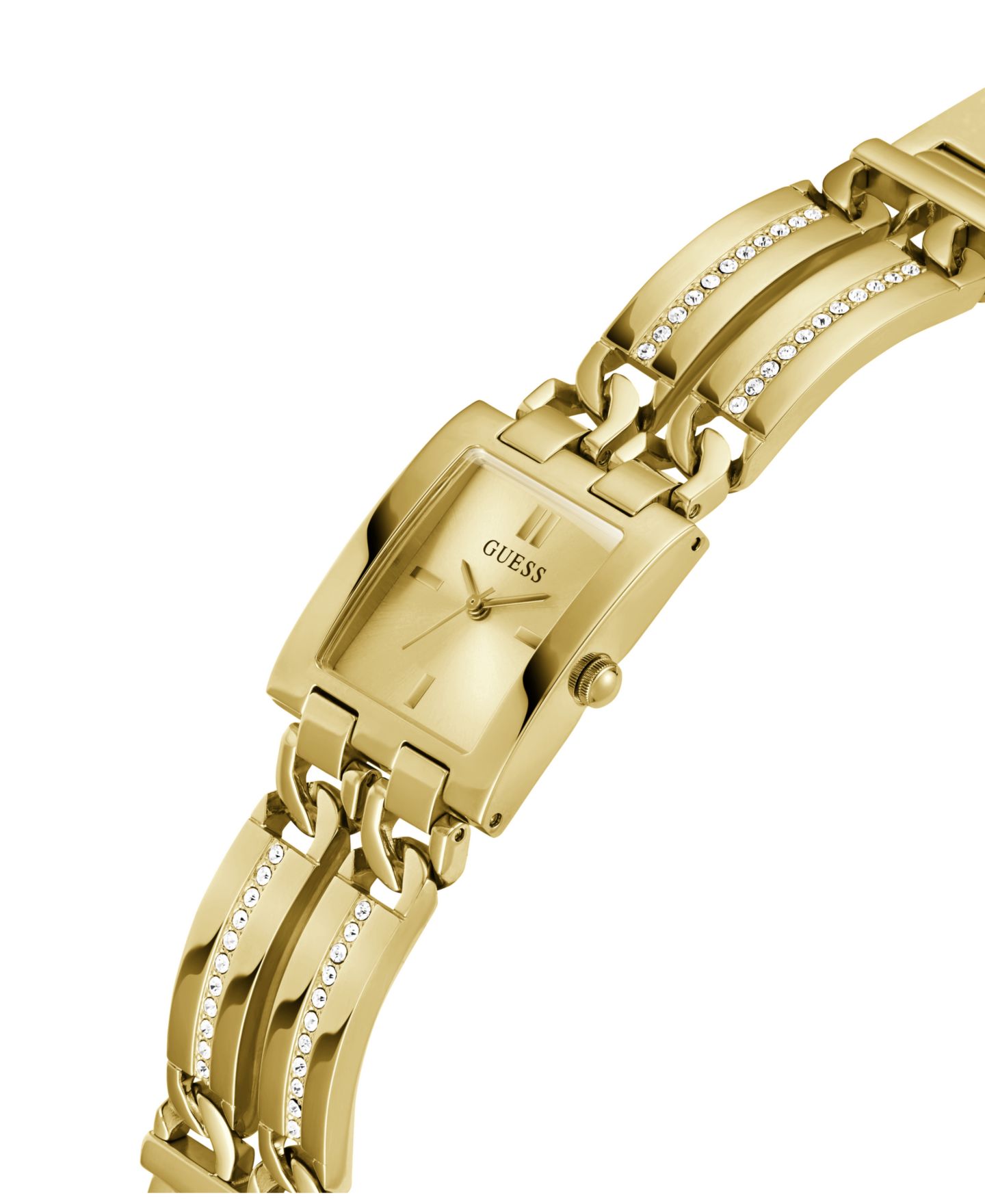 Женские часы GUESS Analog Gold-Tone 100% Steel Watch 39mm — фото 4