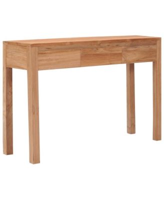 Console Table 43.3"x13.8"x29.5" Solid Wood Teak