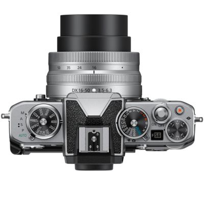 Z fc DX-Format Mirrorless Camera with NIKKOR Z DX 16-50mm f/3.5-6.3 VR Lens, Silver