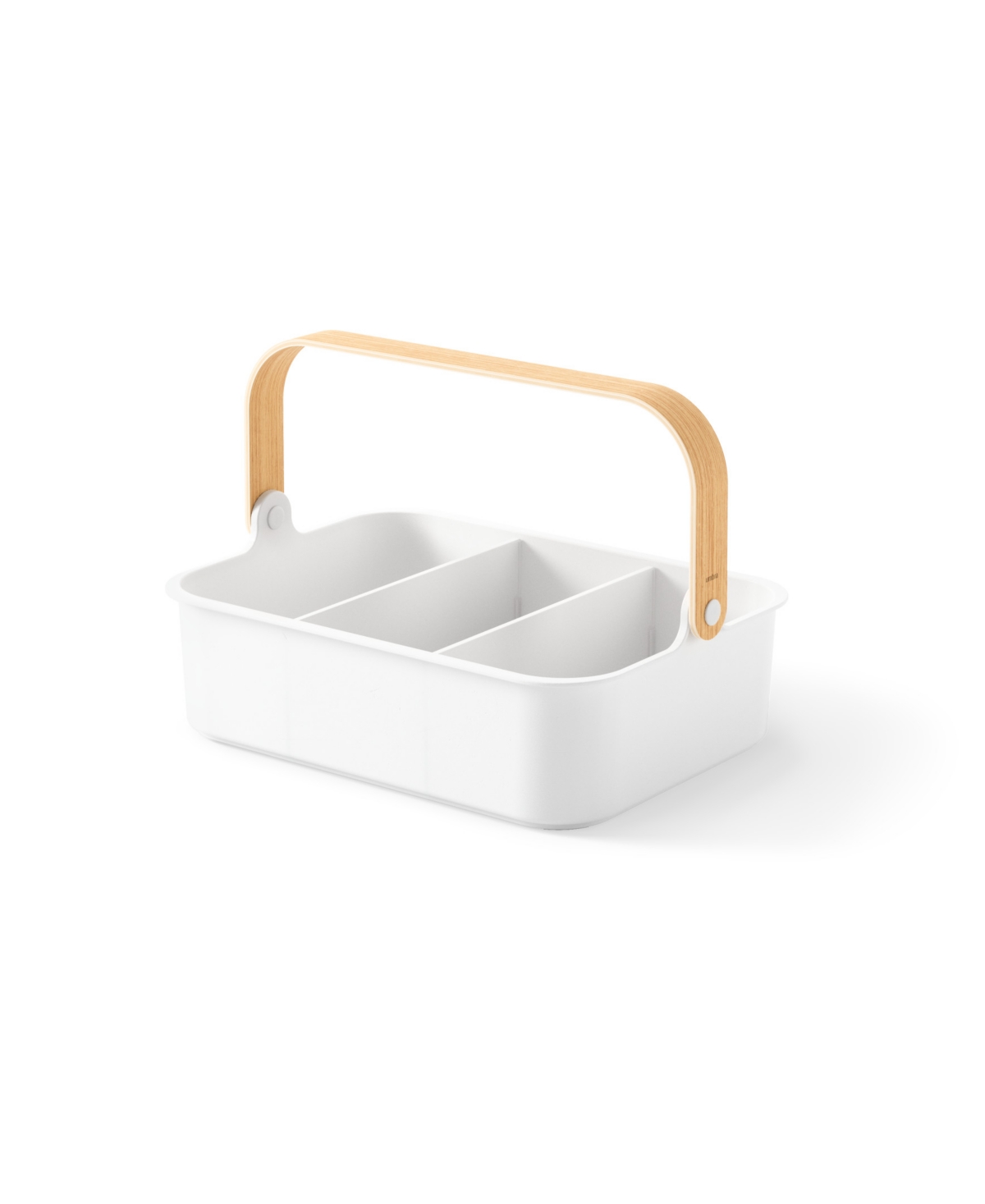 Bellwood Stackable Bins - White, Natural