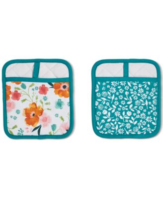 Dolly Parton - Paisley & Floral Potholders, Set of 2
