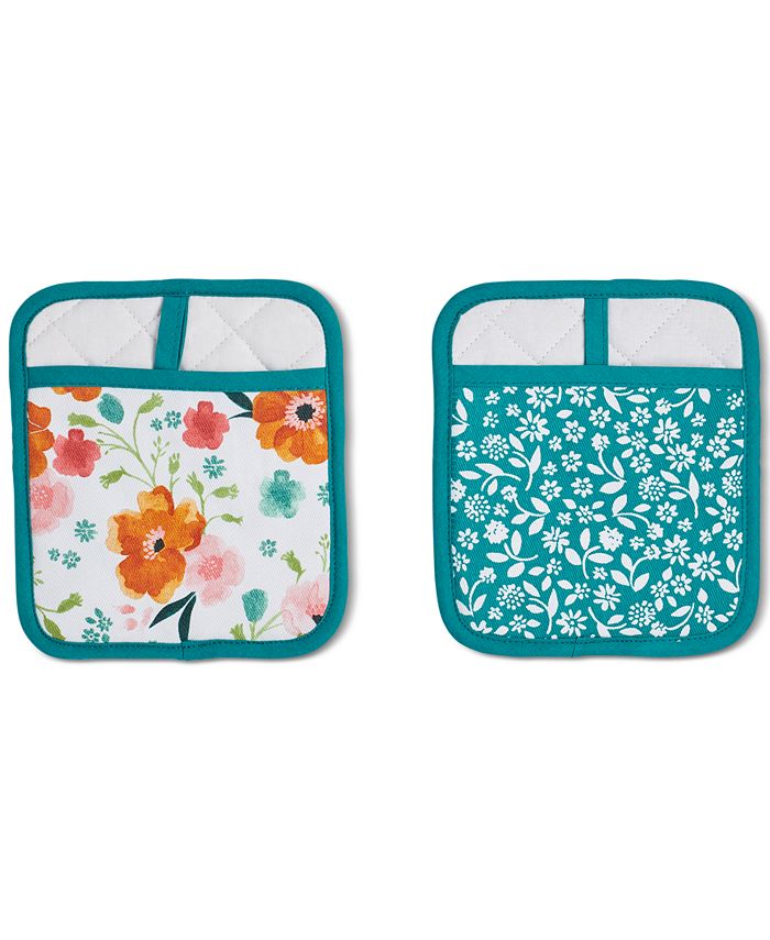 Dolly Parton Paisley & Floral Potholders, Set of 2 Macy's
