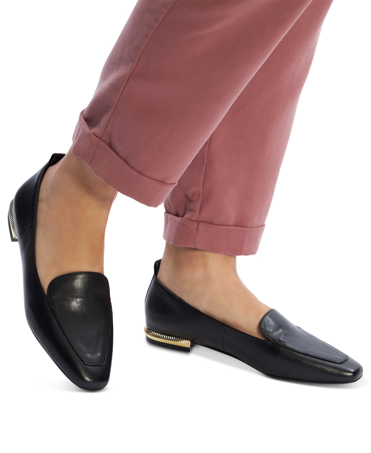 Shop Aldo Women's Pony Slip On Flat Loafers In Black