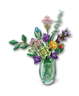 Tulip Bouquet Floral Collection Building Block Set - 999 Pcs