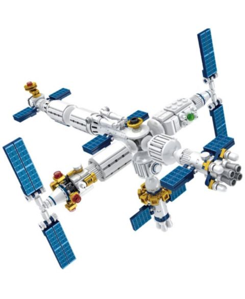 Детский конструктор Contixo Space Station 573-Piece Building Set, Ages 6+