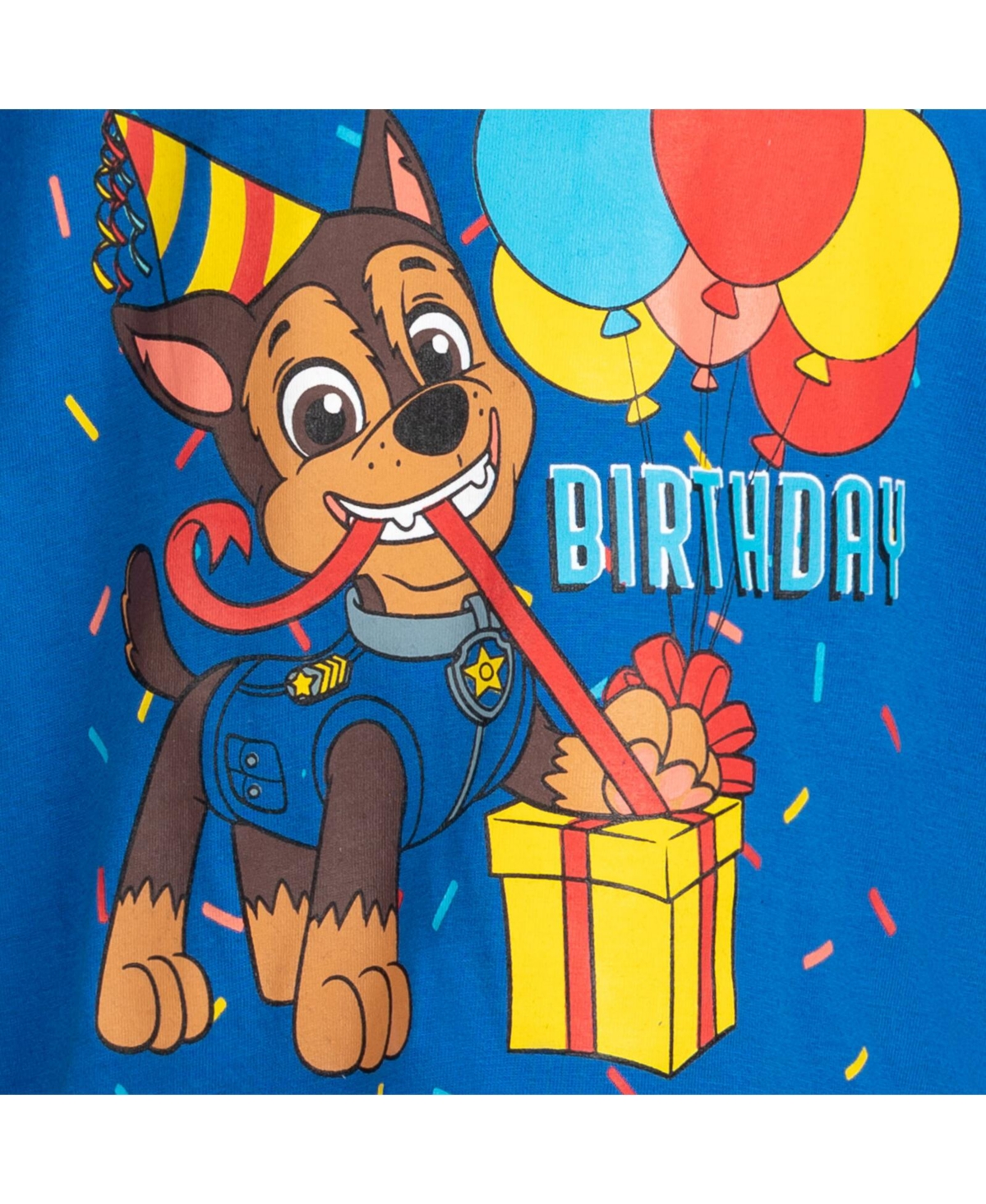 Nickelodeon Paw Patrol Chase Birthday Boys Graphic T-Shirt Toddler| Child