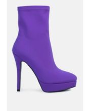 Macys purple boots 2025