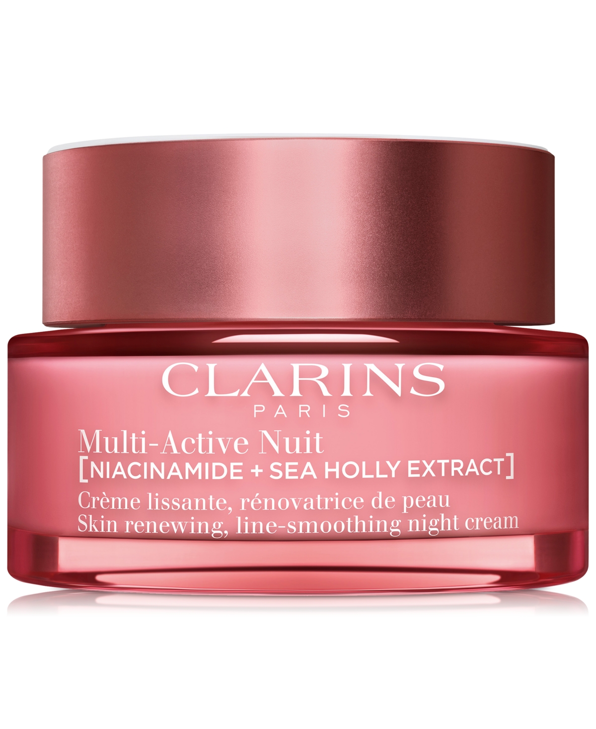 Shop Clarins Multi-active Night Moisturizer For Lines, Pores & Glow With Niacinamide, 1.7 Oz. In No Color