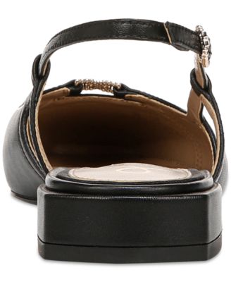 Women's Kara Cap-Toe Slingback Flats