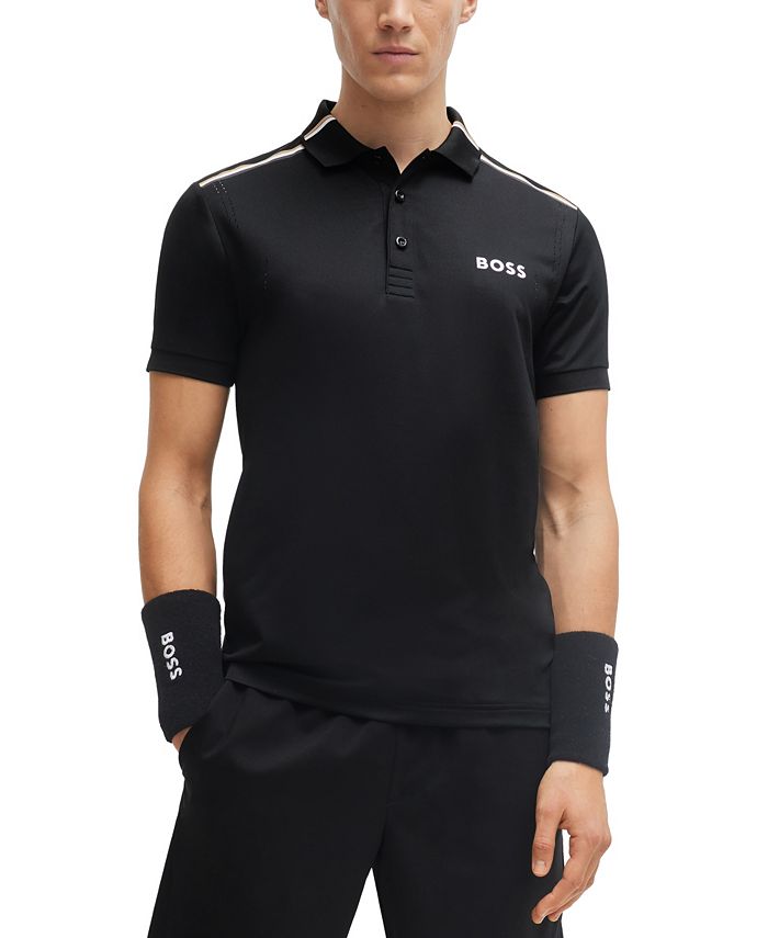 Macy's hugo boss discount polo shirts