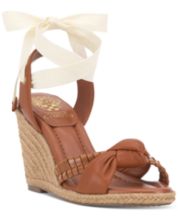 Vince Camuto Women's Kenendys Chained Footbed Sandals - Macy's
