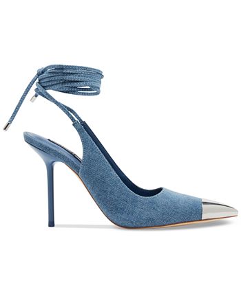 Steve Madden Mira Cap Toe Tie Wrap Pumps Macy s