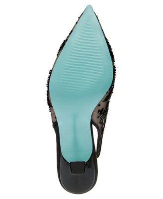 Women's Nikki Embroidered Slingback Evening Pumps