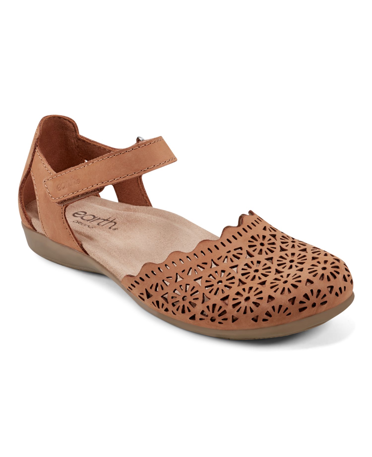 Women's Bronnie Perforated Two-Piece Flat Sandals